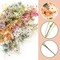 Artificial Flowers Wildflowers Silk Daisy Spring Fake Daisies Decoration Summer UV Resistant Colorful Mixed Bundles Faux Greenery Outdoor Plant Stem Filler for Home Decor Indoor Floral Arrangements